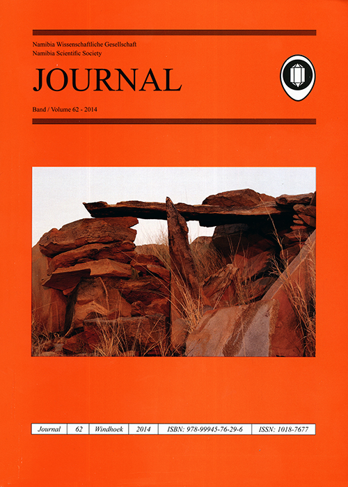 Journal of Namibian Studies - Q2 journal