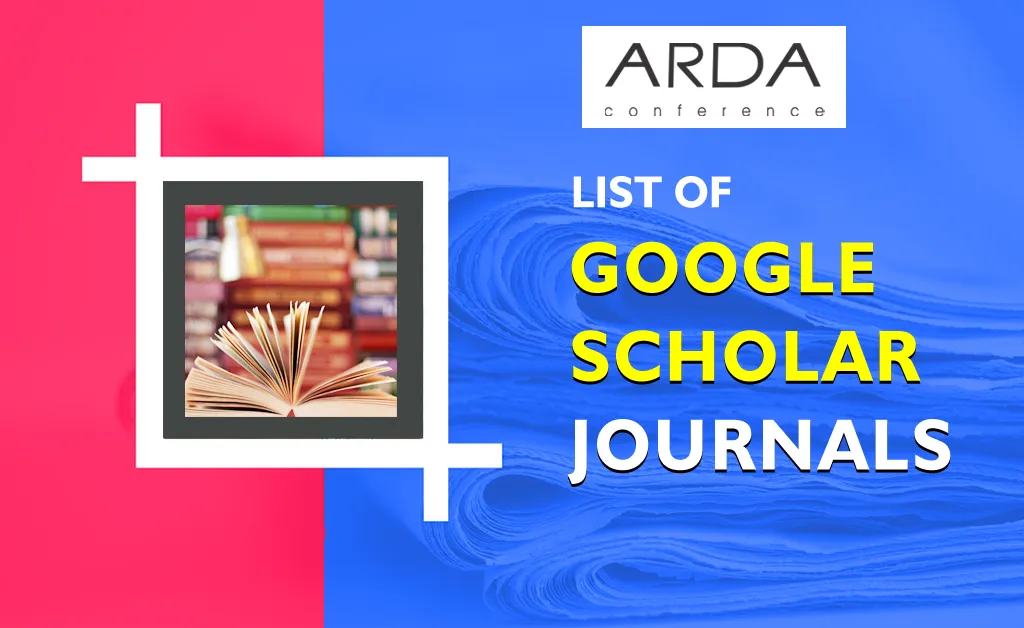 List of Google Scholar journals