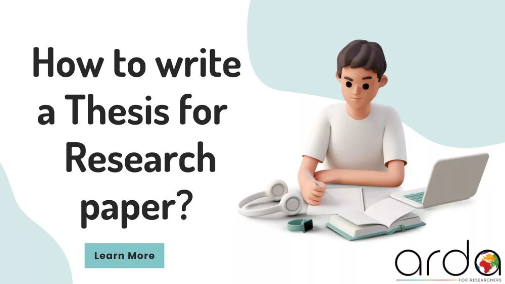 how to write a resource paper