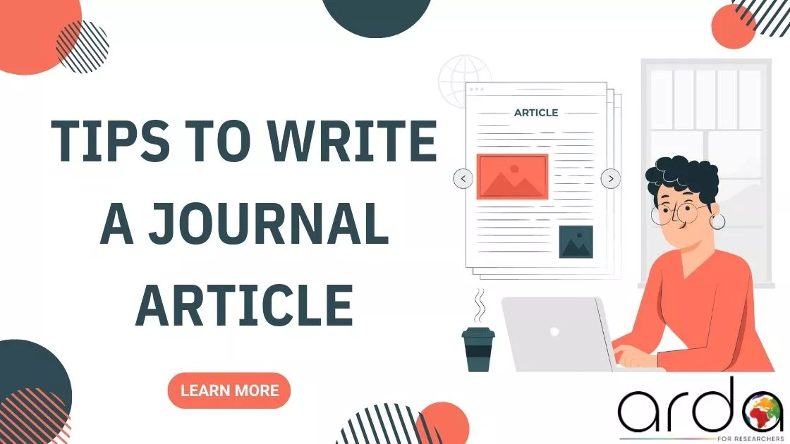 tips to write journal article