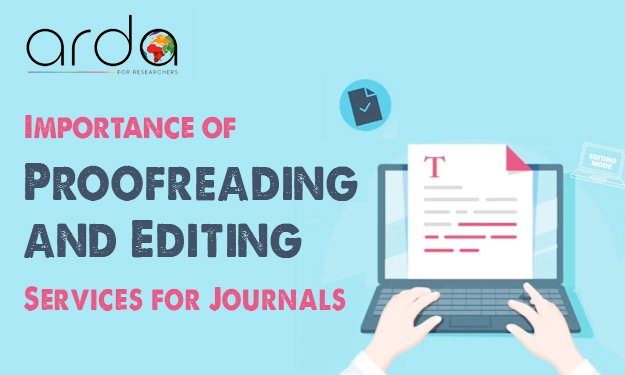 Importance of proofreading and editing services for journals