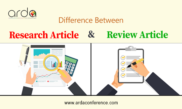 What is the difference between a research article and a review article?