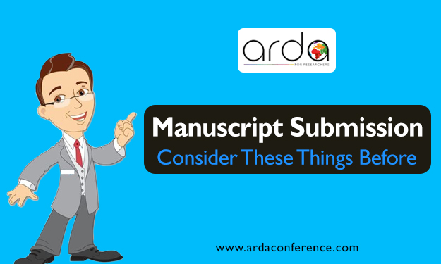 Manuscript Submission: Consider These Things Before